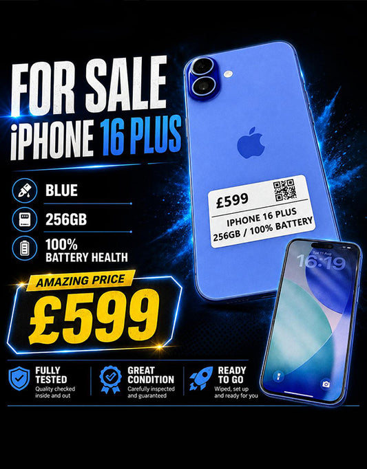 iPhone 16 Plus Blue